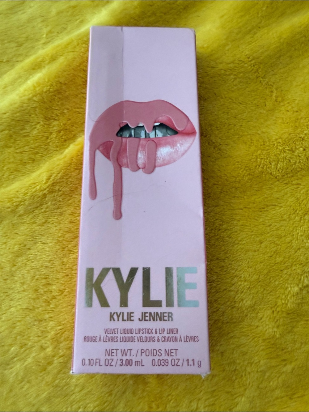 Kylie Cosmetics Velvet Liquid Lipstick & Lip Liner - Pink Packaging
